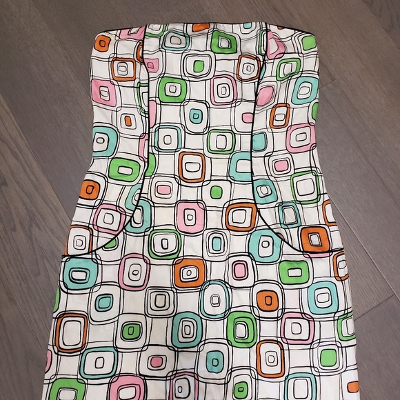 ☮ 60's Style Pamela Brown Strapless Retro … - Picture 1 of 9